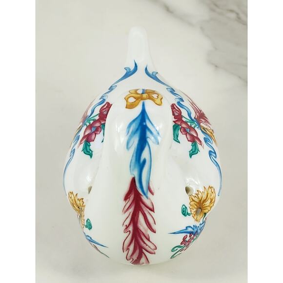 Elizabeth Arden Sachet Pomander Potpourri Holder Bird Shaped 4" Porcelain 90's - Picture 4 of 16